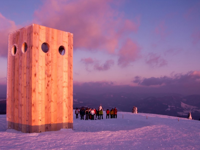 Skulptur Orbi auf dem Belchen