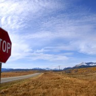 Stopschild in Kanada