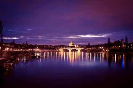 Basel View from the Rhine River