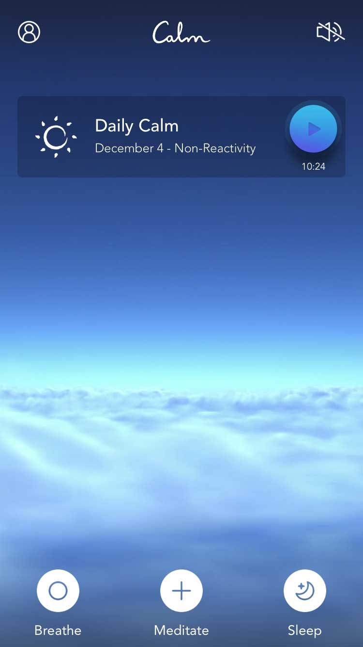 Calm MeditationsApp mit Geschichtenerzähler zum Einschlafen Birgit